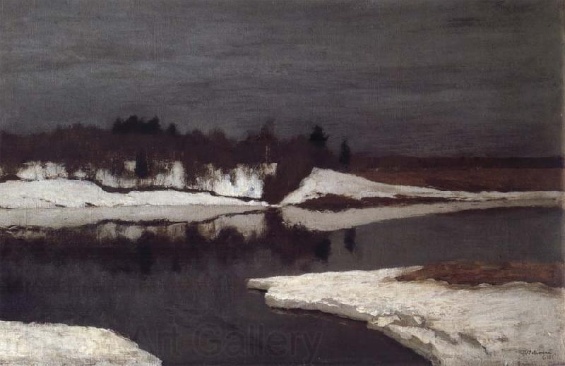 Levitan, Isaak Early Spring Germany oil painting art